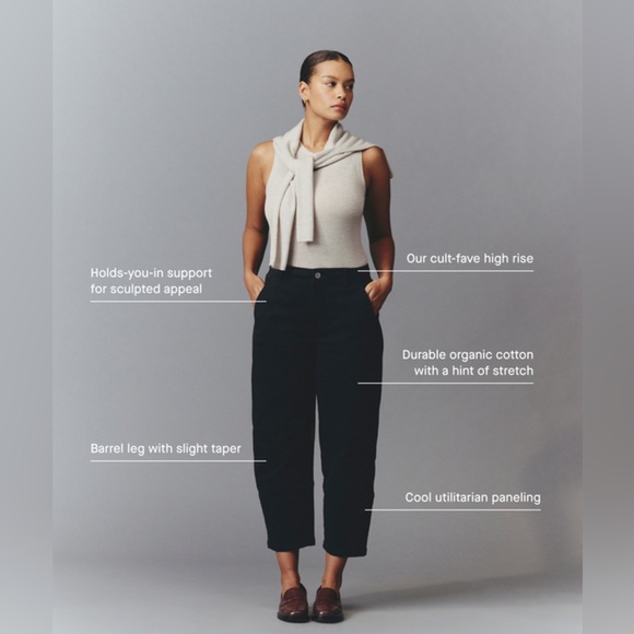 Everlane Utility Barrel Pants in Olive - Picture 12 of 12